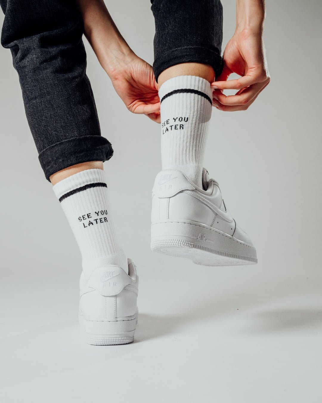 SEE YOU LATER Socken - NBDC