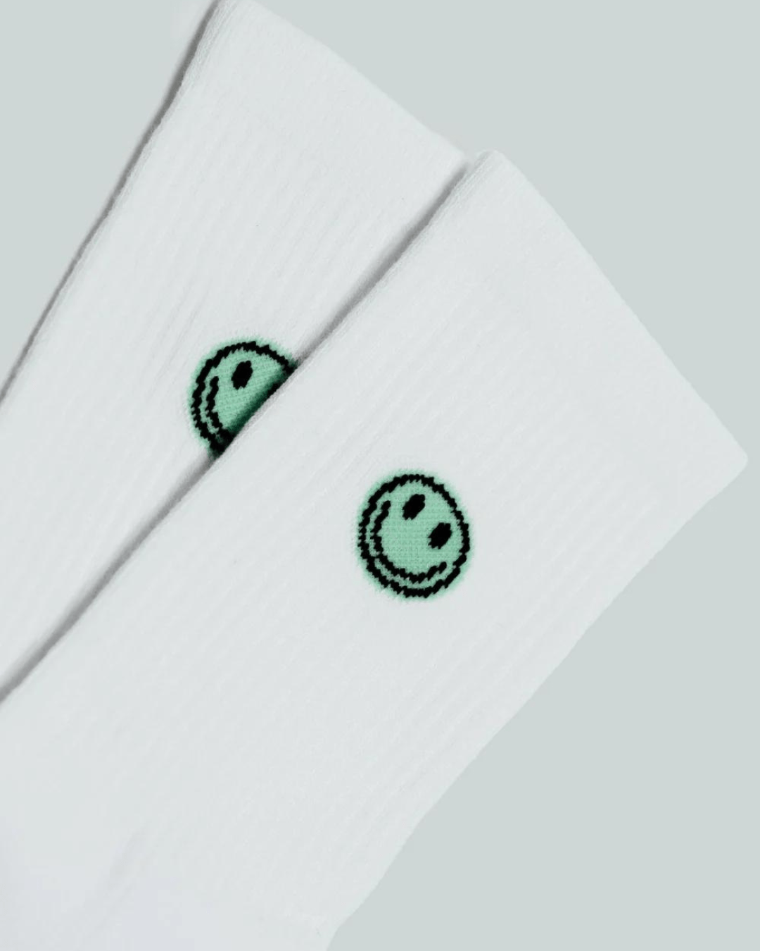 SMILEY MINTGRÜN Socken - NBDC